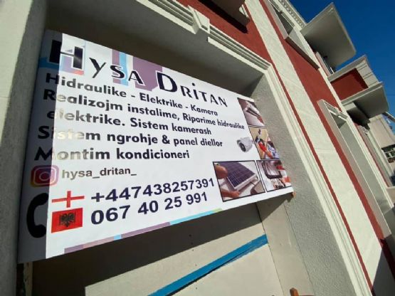 Hidraulik ne Durres Dritani / / Riparime Hidraulike / Montim per panele djellore